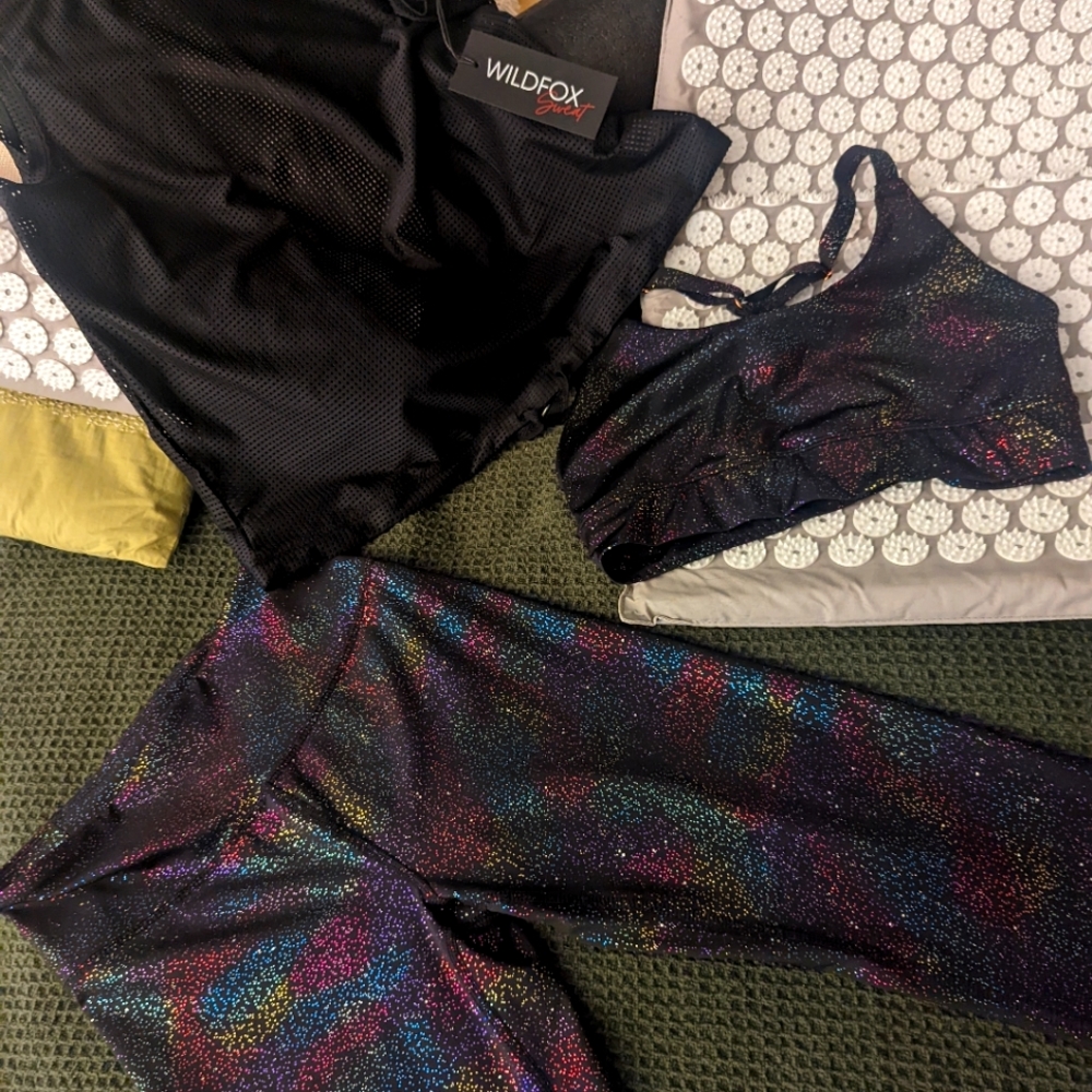 Wildfox exercise outfit, size M